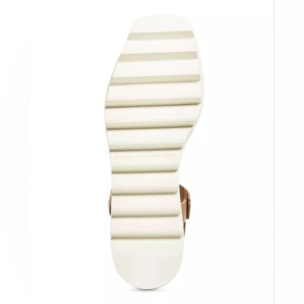 Stella McCartney Women's Elyse Wedge Platform Sandals. - Picture 3 of 9